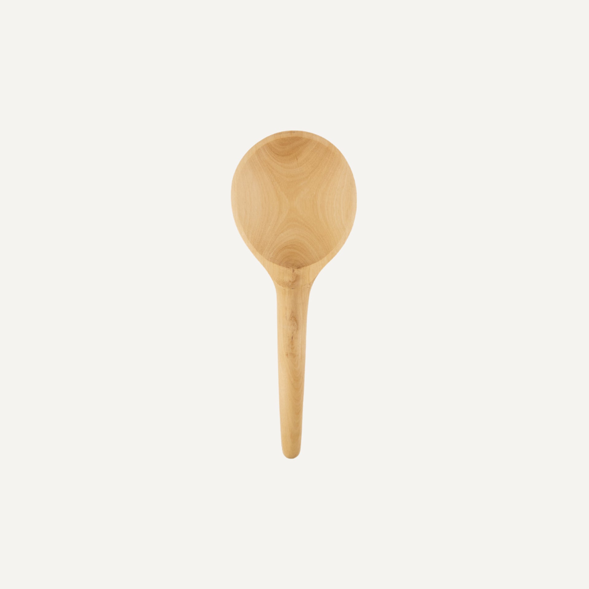 Lara Rice Paddle Hand Carved Wood Dark Wood