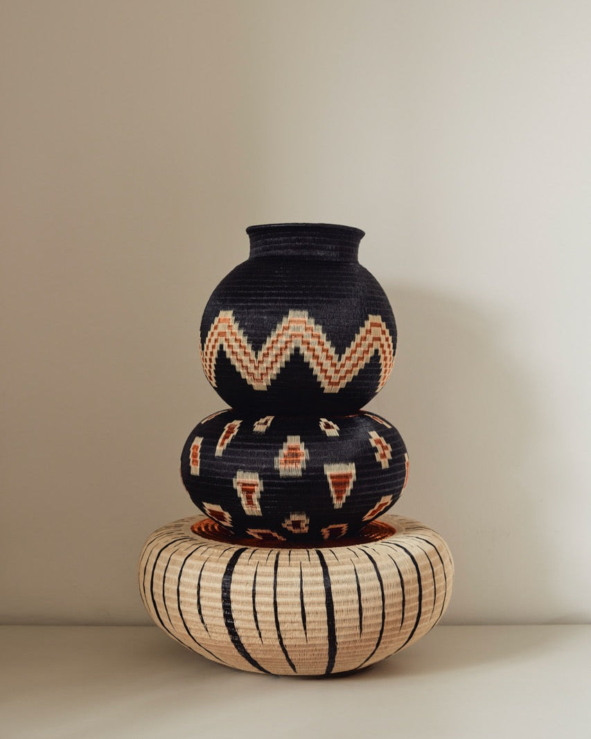 Werregue Vase Copper Jaguar - Medium