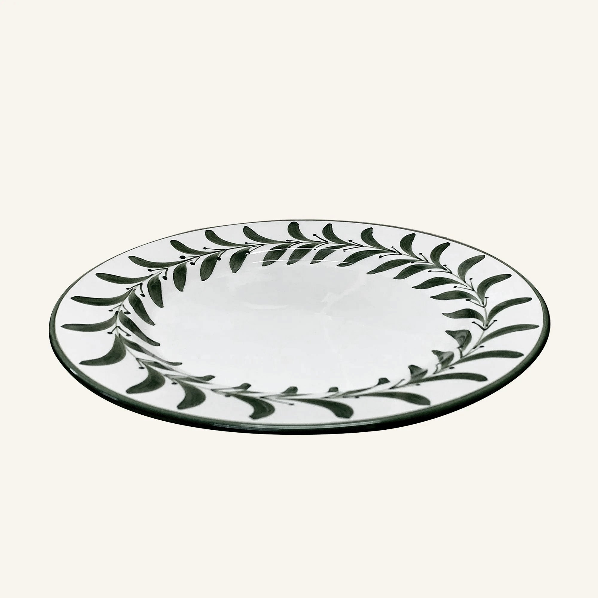 Dinner Plate -  Helecho - Jet Black