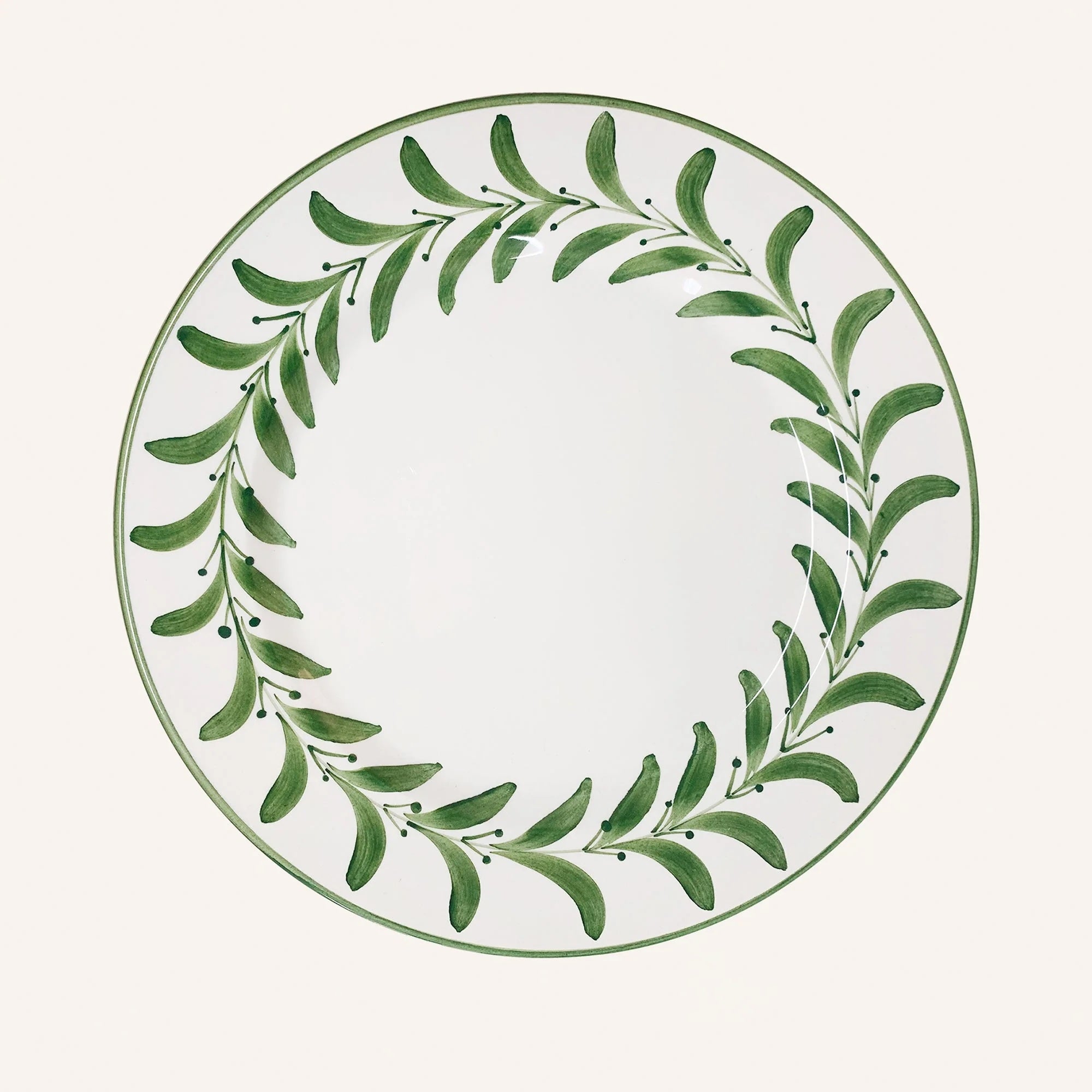 Dinner Plate -  Helecho - Fern Green