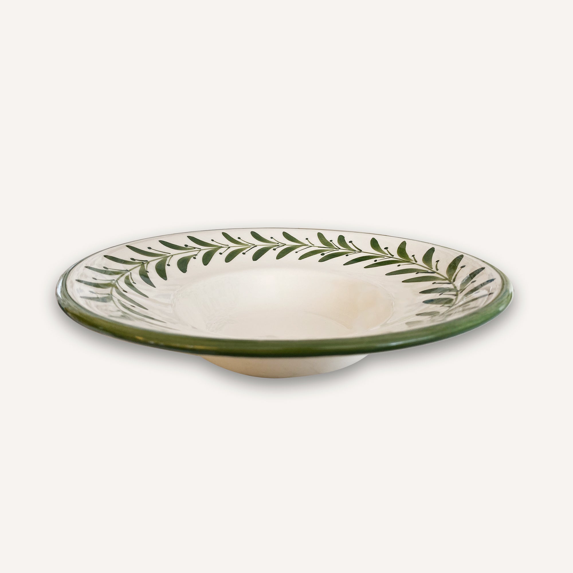 Helecho Pasta Plate (set of 2)  Wholesale Handcrafted Tableware