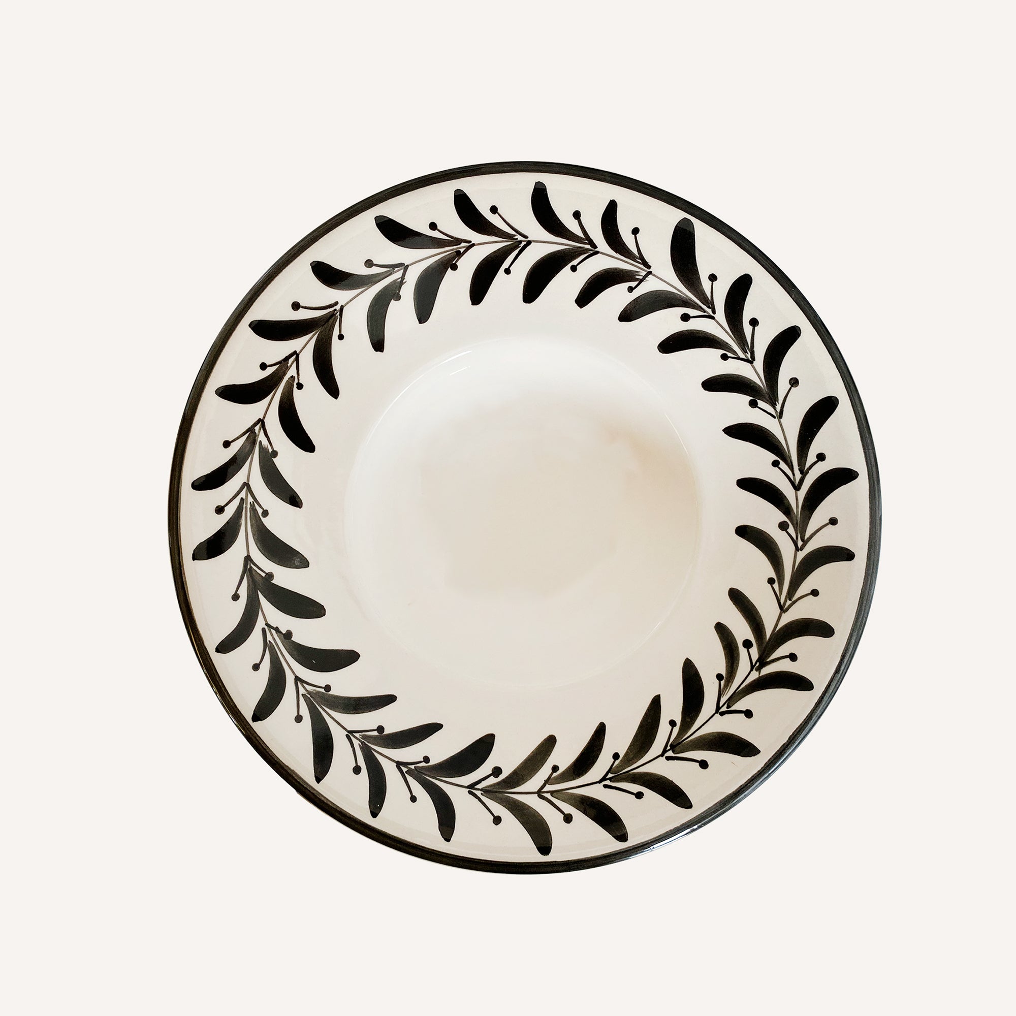 Helecho Pasta Plate (set of 2)  Wholesale Handcrafted Tableware