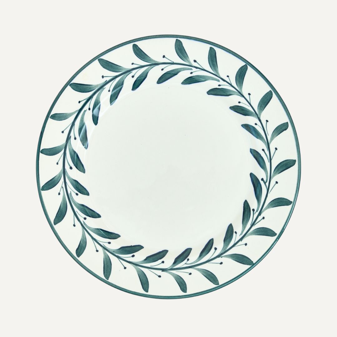 Dinner Plate -  Helecho - Teal