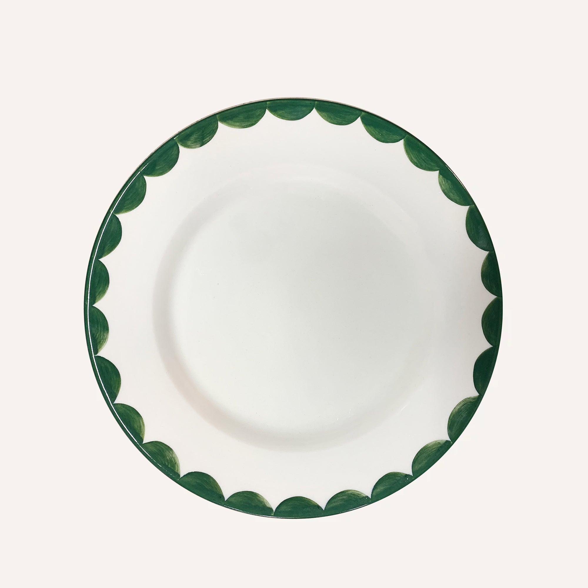 Cascos Side Plate, Fern Green (Set of 4)