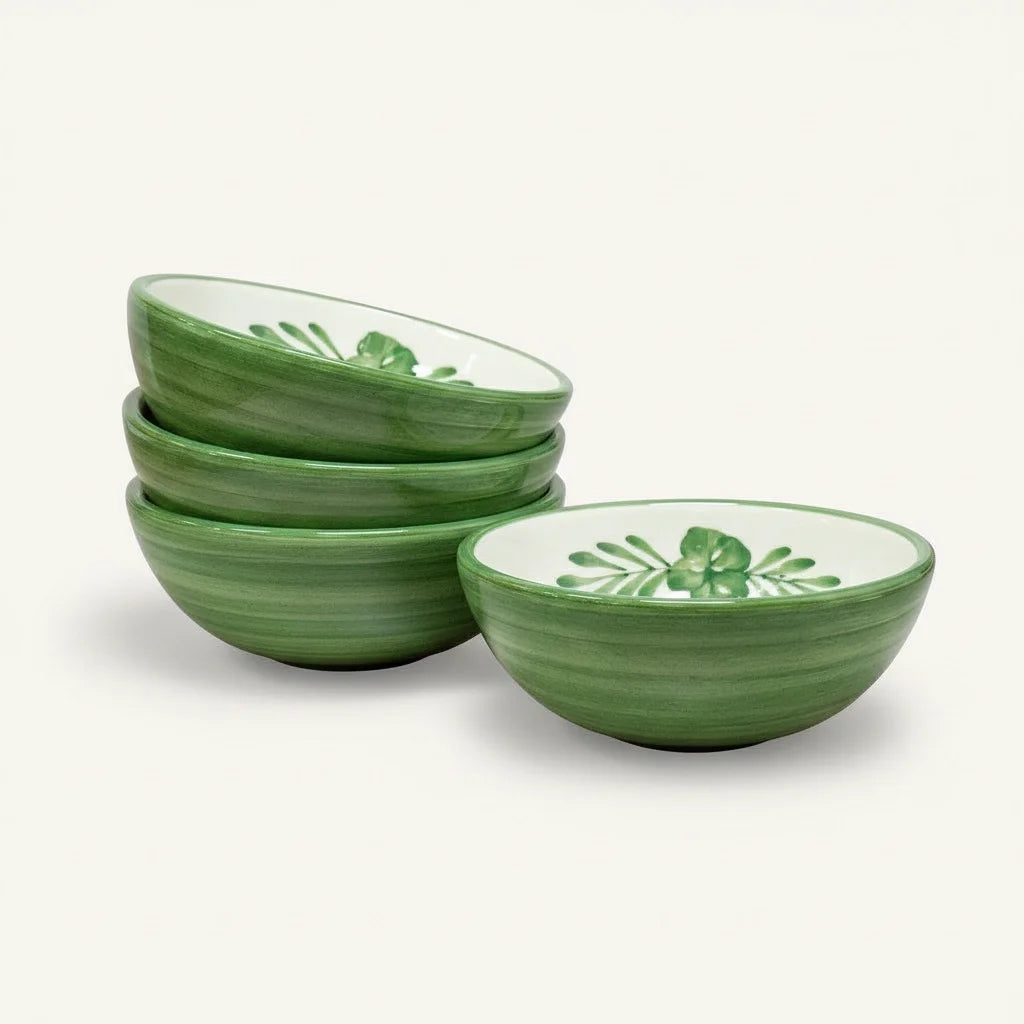 Tapas Bowl - Flor - Fern Green (Set of 4)