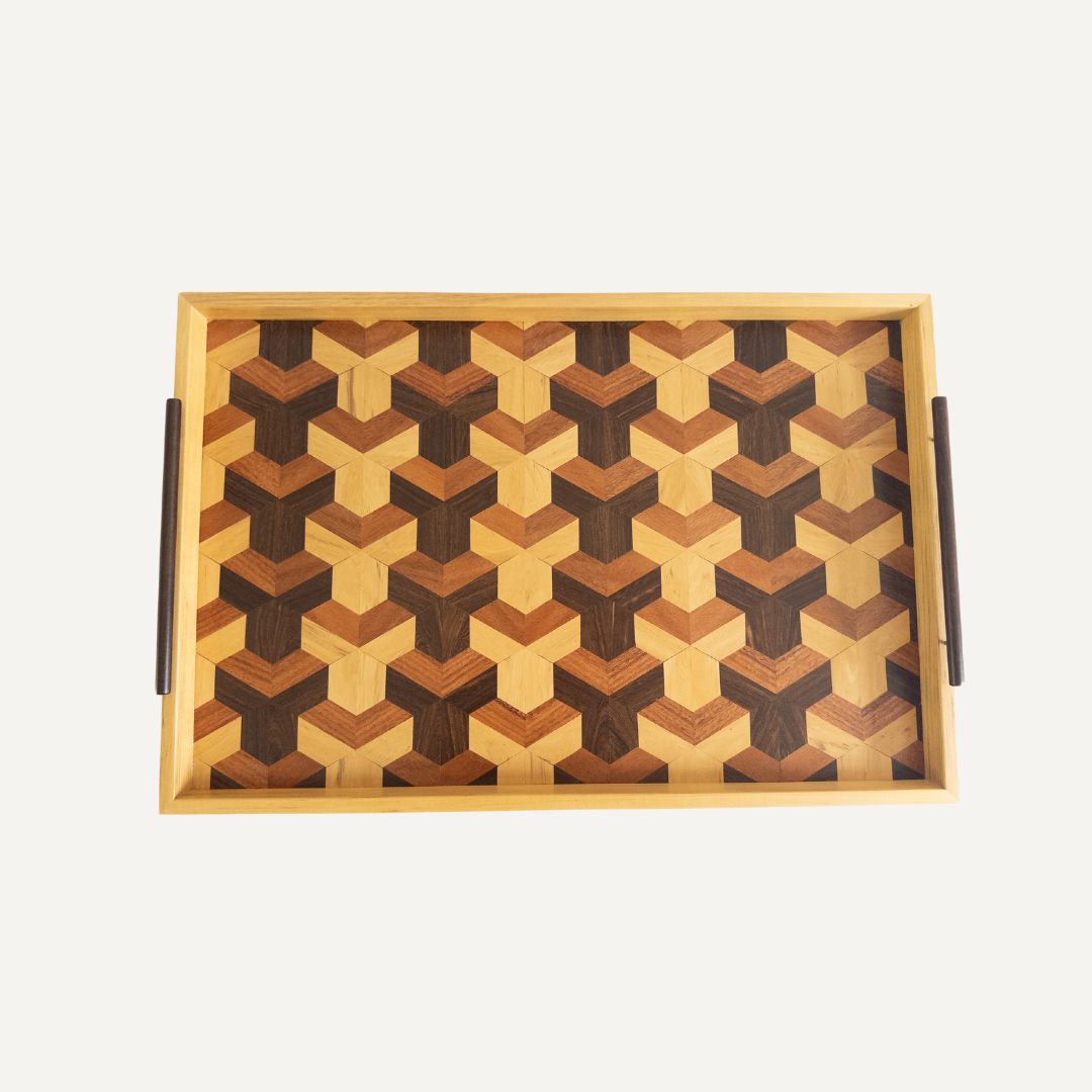 Lara Marquetry Trays