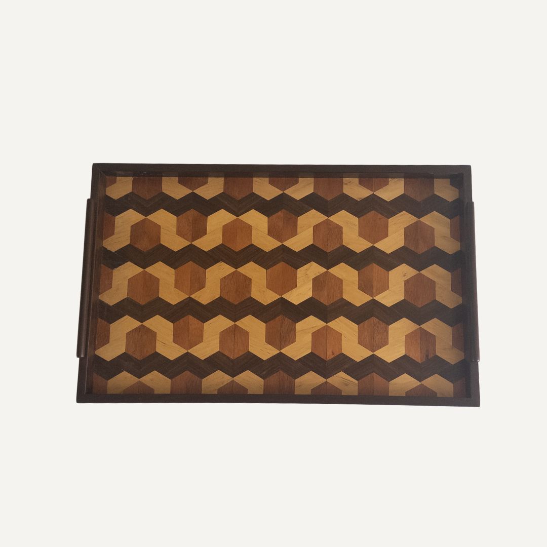 Lara Marquetry Trays